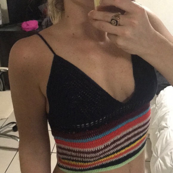 Zara Knit crop top - Picture 1 of 5